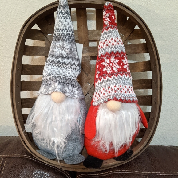 Other - 14" Holiday Gnomes - Set of 2 NWT